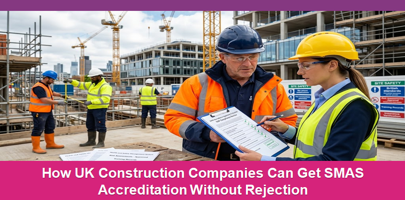 How UK Construction Companies Can Get SMAS Accreditation Without Rejection